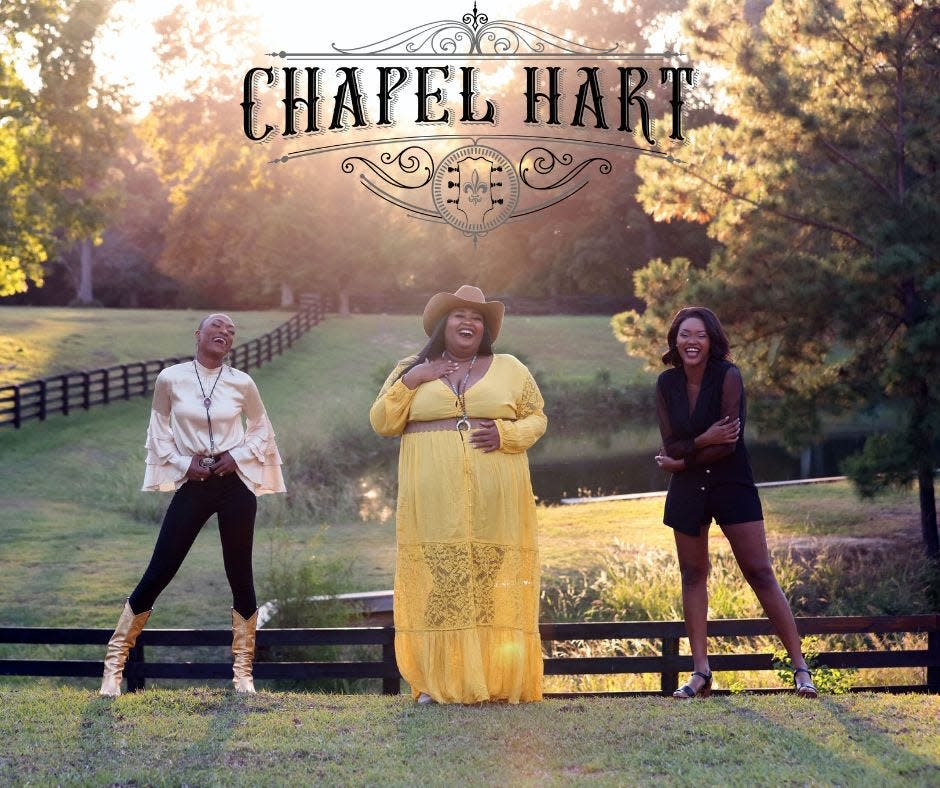 Chapel Hart will perform at the Palace Theatre on May 3.