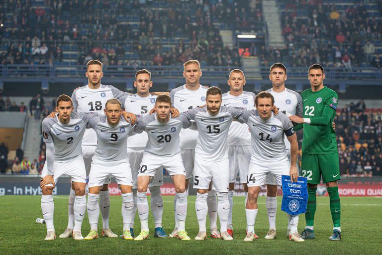 Seleccionado de Estonia, en las últimas eliminatorias