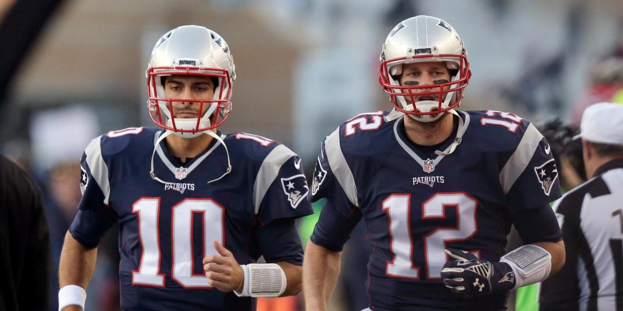 tom brady jimmy garoppolo