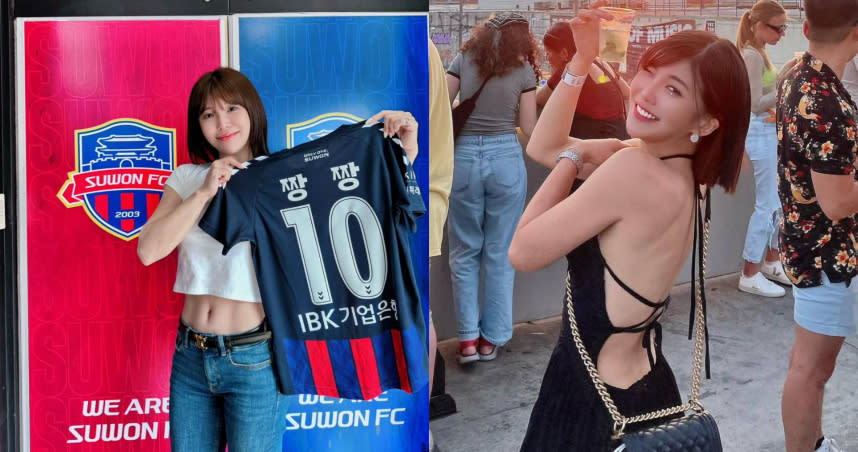 壯壯宣布加盟南韓職業足球隊啦啦隊，成為台灣首位進軍到韓國的啦啦隊女孩。（圖／翻攝自壯壯臉書）