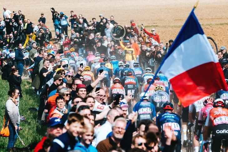 <span class="article__caption">Wet, dry, windy, or calm, there’s no perfect weather for a race like Paris-Roubaix. (Photo: Gruber Images/VeloNews)</span>