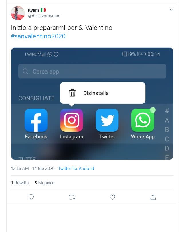 Dalle cene di San Valentino in solitaria, ai single che disinstalleranno Instagram, passando immancabilmente per i "versi" modificati della coppia "scoppiata" Morgan e Bugo... l'ironia si è diffusa sui social