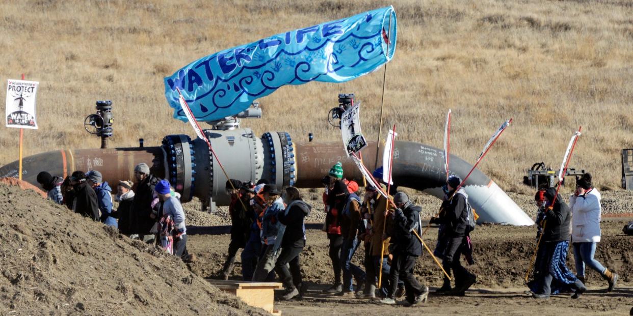 standing rock pipeline route