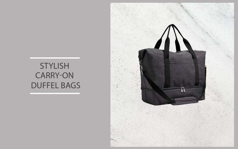 Stylish Carry-on Duffel Bags