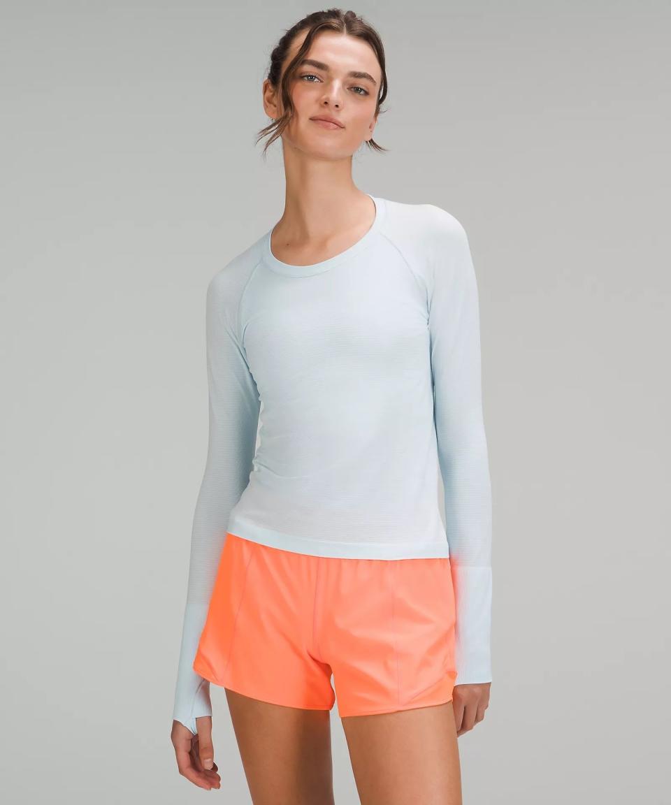 <p><a href="https://go.redirectingat.com?id=74968X1596630&url=https%3A%2F%2Fshop.lululemon.com%2Fp%2Ftops-long-sleeve%2FSwiftly-Tech-Long-Sleeve-2-Race-MD%2F_%2Fprod9820340&sref=https%3A%2F%2Fwww.prevention.com%2Ffitness%2Fworkout-clothes-gear%2Fg44900222%2Flululemon-labor-day-sale-2023%2F" rel="nofollow noopener" target="_blank" data-ylk="slk:Shop Now;elm:context_link;itc:0;sec:content-canvas" class="link ">Shop Now</a></p><p>Swiftly Tech Long Sleeve Shirt 2.0 </p><p>lululemon.com</p><p>$49.00</p>