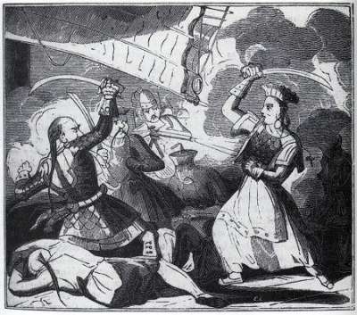19世紀中國著名女海盜「鄭一嫂」，掌管最大海盜集團紅旗幫。（維基百科公有領域）