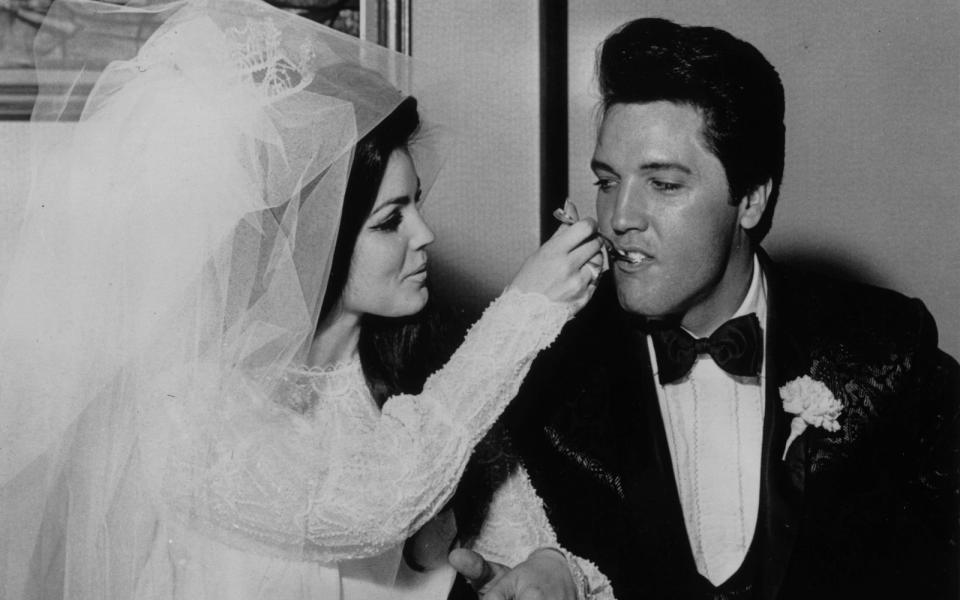 Priscilla und Elvis Presley