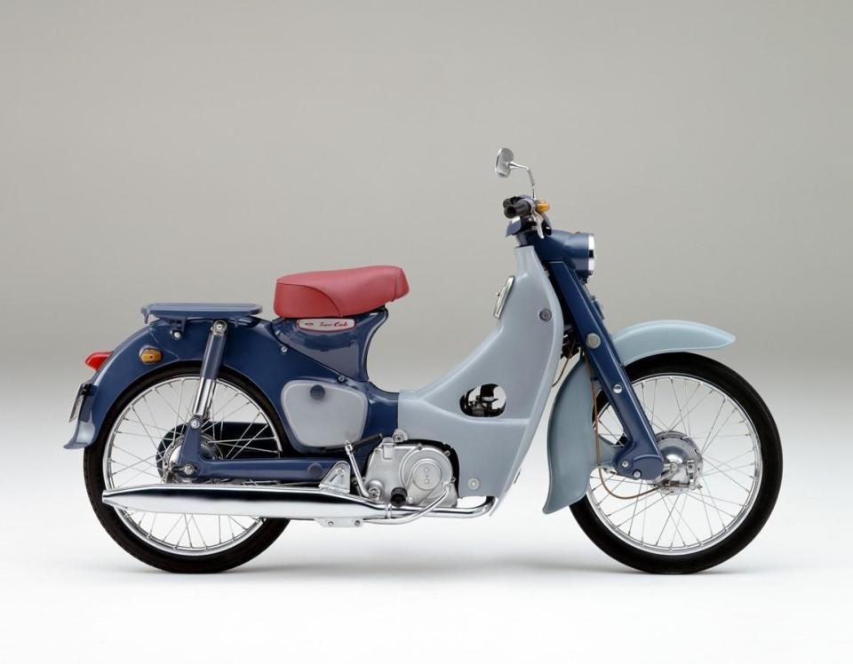 HONDA Super Cub「本田小狼」是史上產量最高的機車，從1958年誕生至2017年已累積生產超過一億輛。