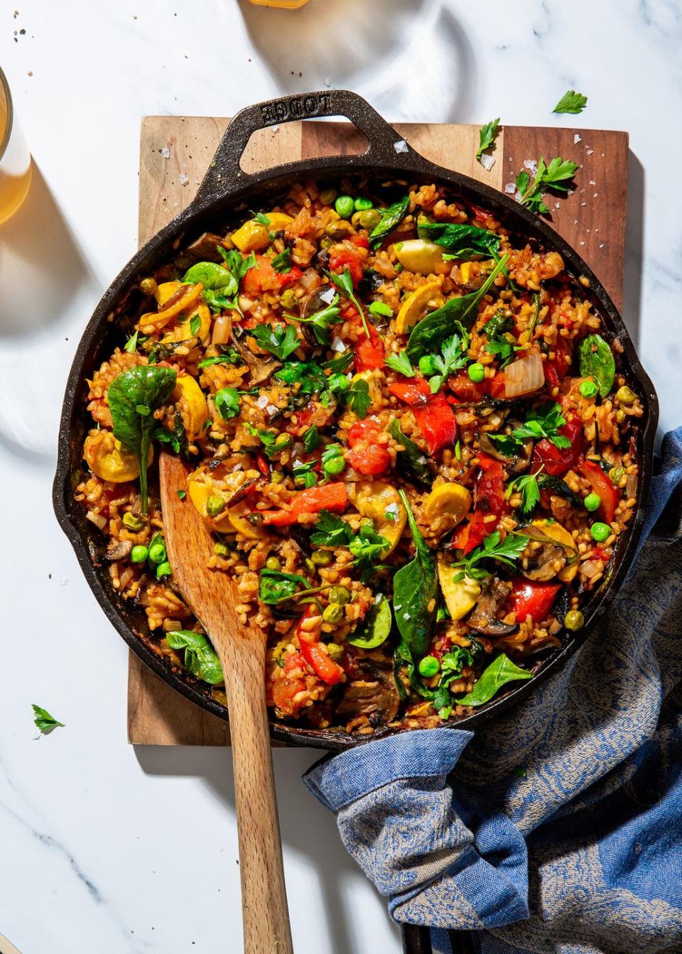 Veggie Paella (Paella Verdura)