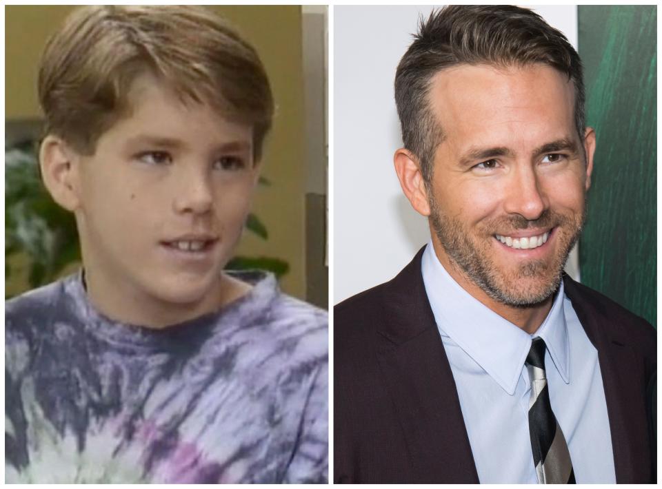 <p>Apenas 11 añitos tenía Ryan Reynolds cuando debutó en la interpretación. Fue en la serie canadiense ‘Hillside’ (1991-1993), en la que actuó en ocho episodios antes de abandonarla para protagonizar su primer largometraje, ‘Ordinary Magic’ (1993). Pocos recuerdan hoy estos dos papeles. (Foto: Charles Sykes / Invision / AP). </p>