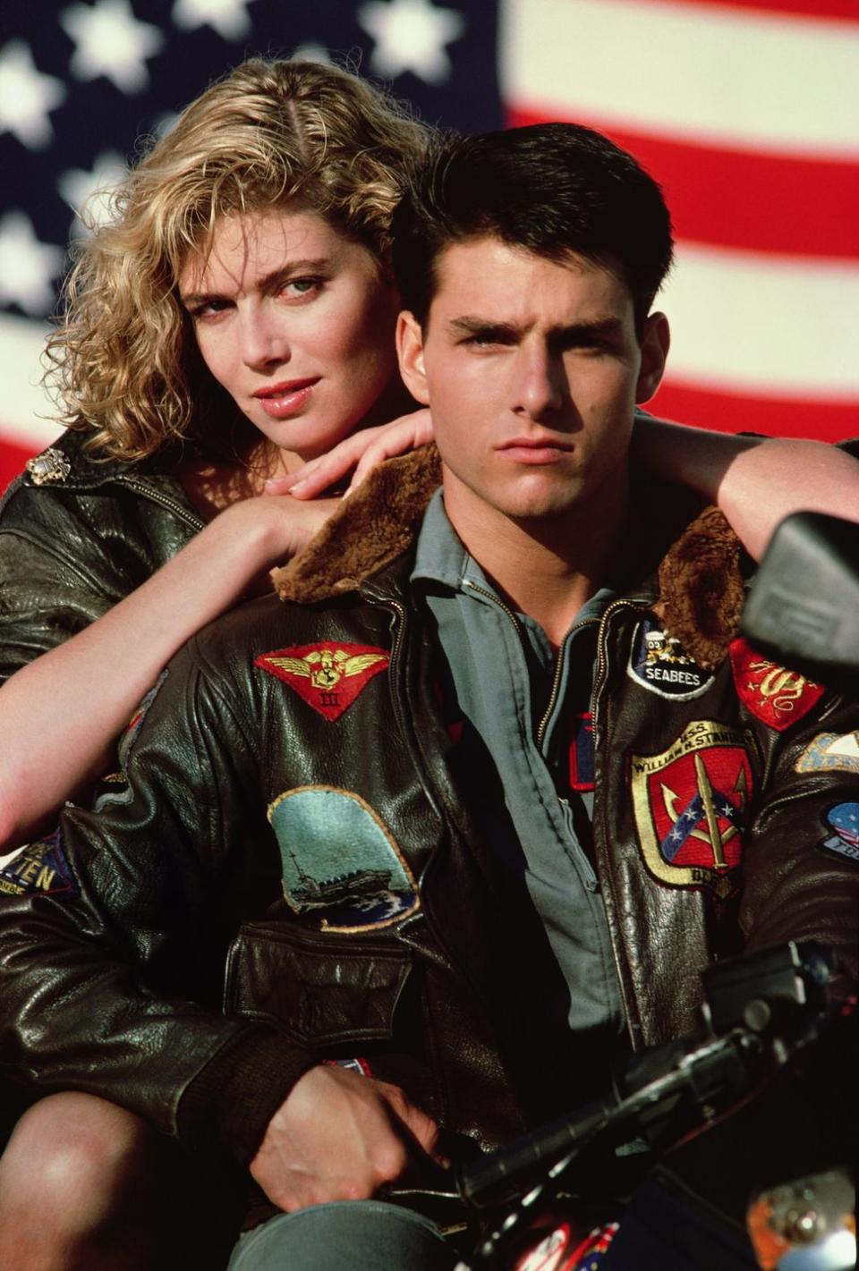 top gun characters pete maverick mitchell and charlotte charlie blackwood