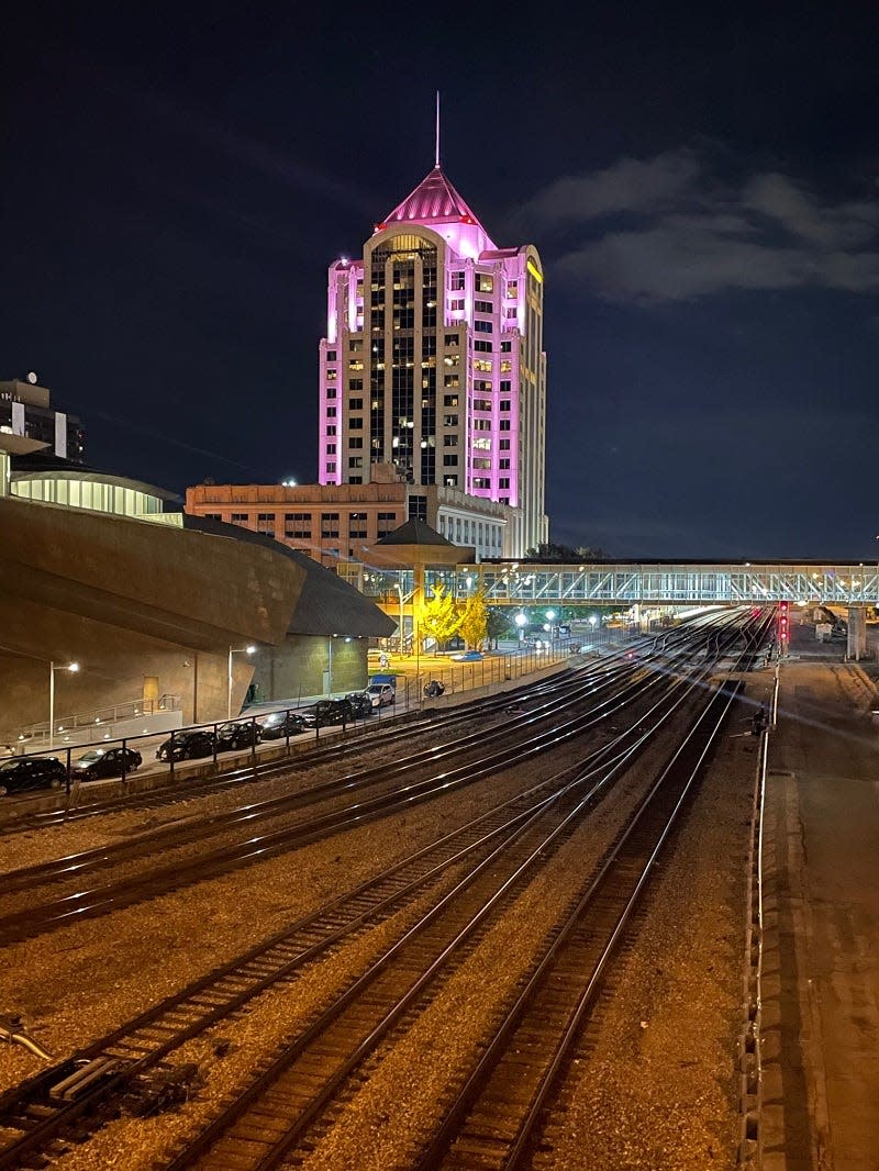Railroads build Roanoke and still lie at the city's heart.