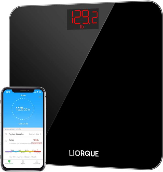 INEVIFIT Body Fat Scale, Highly Accurate Digital Bathroom Body Composition  Analyzer, Measures Weight, Body Fat, Water, Muscle, BMI, Visceral Levels 