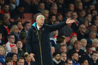 Last Tuesday, Wenger watched Arsenal lose to Olympiakos in the Champions League. (AFP Photo)