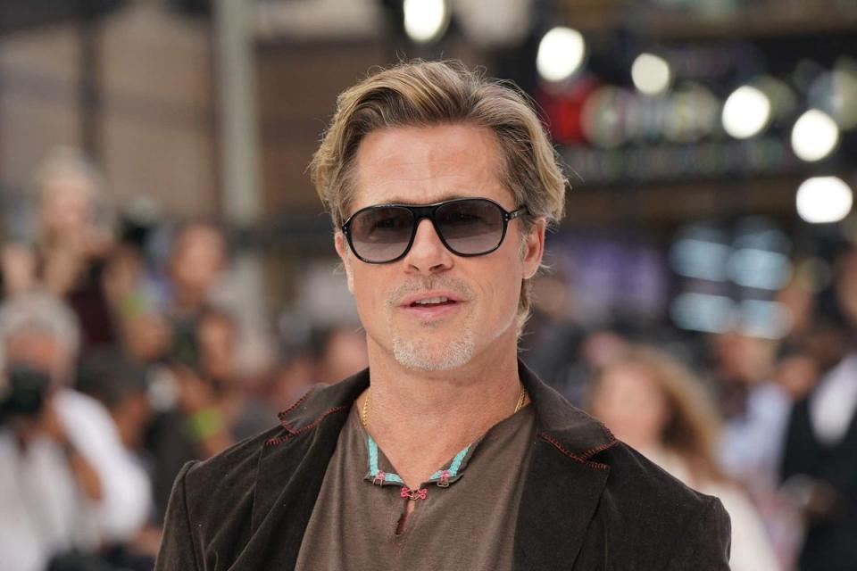 Brad Pitt has become one of the latest stars to launch a skincare line (Jonathan Brady/PA) (PA Wire)