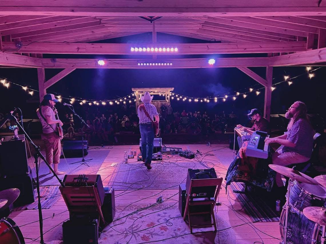 Cody Lee Meece performed May 13 at The Kilns, a new outdoor music venue in the Red River Gorge that brings live shows to Eastern Kentucky.