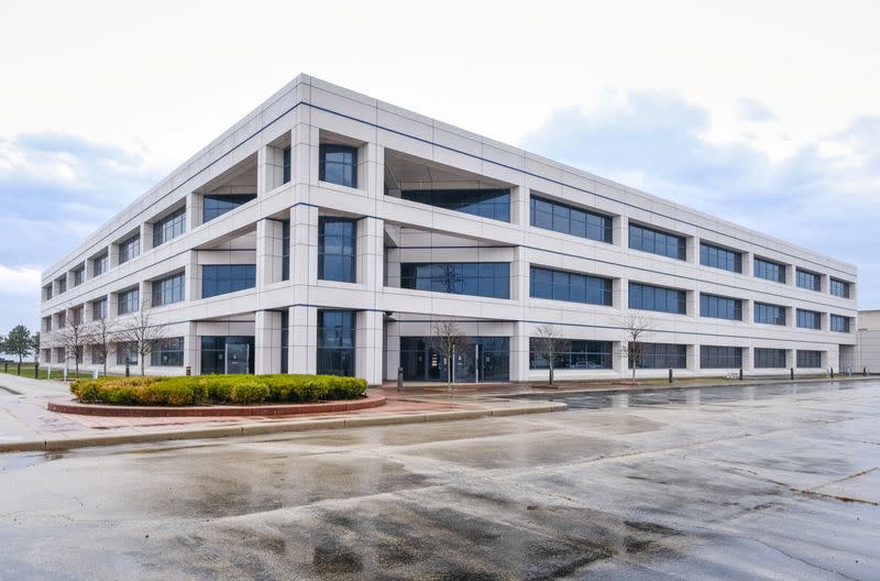 A general view of the GM Kokomo, Indiana building that General Motors and Ventec Life Systems are converting into use for the production of Ventec ventilators in response to the spread of the coronavirus disease