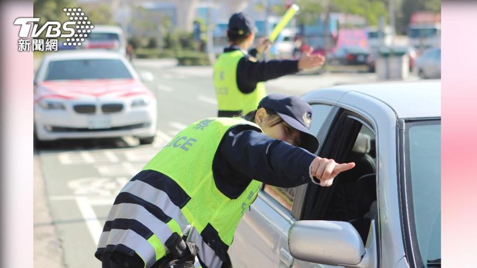 為因應清明節５天連假，國道警察局已嚴陣以待。（圖／TVBS）