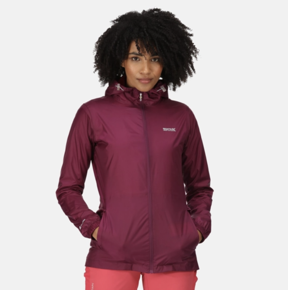 This breathable, lightweight jacket packs down into a small carry bag. (Regatta Outdoors)