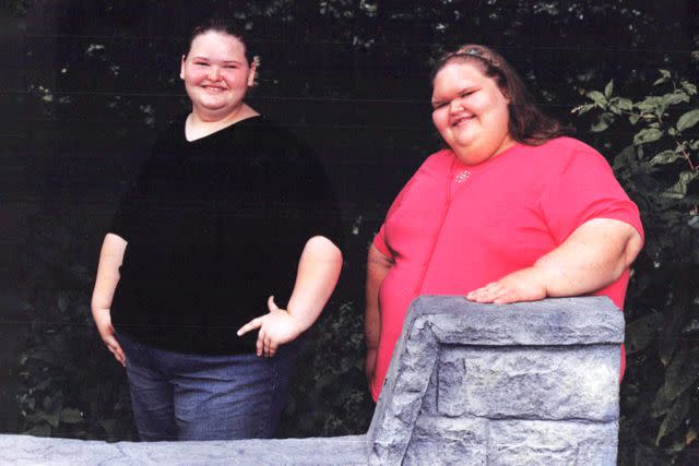 <p>TLC</p> The Slaton sisters in 2004.