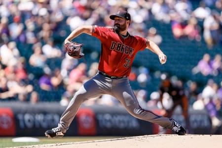 MLB: Arizona Diamondbacks at Colorado Rockies