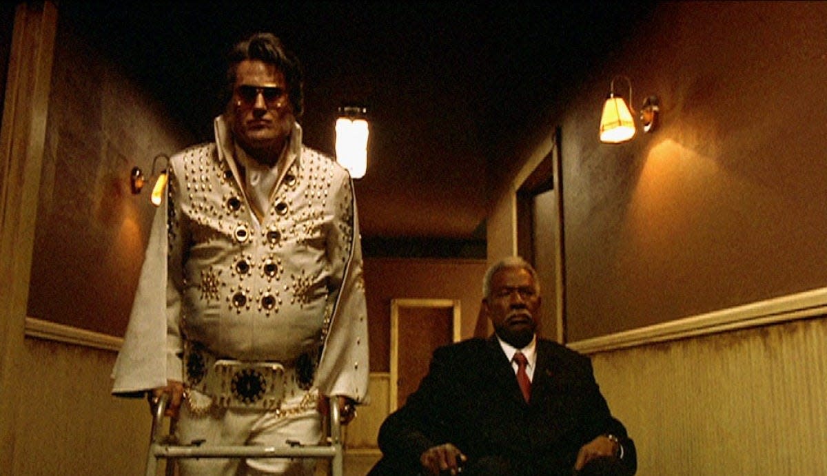 Can Elvis (Bruce Campbell) on a walker and JFK (Ossie Davis) in a wheelchair defeat a mummy in "Bubba Ho-Tep"?