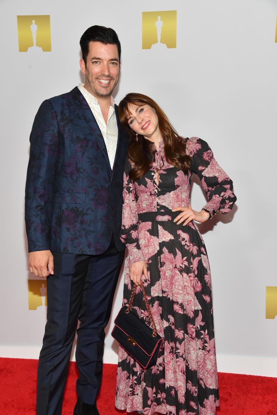 Jonathan Scott and Zooey Deschanel at an evening celebrating the opening of the Academy Museum of Motion Pictures at the Academy Museum on September 29, 2021 in Los Angeles, California. (Photo by Michael Buckner/Variety/Penske Media via Getty Images)