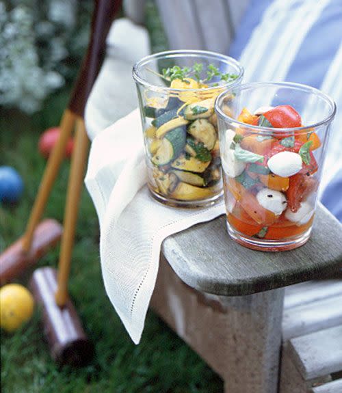 Easy Tomato and Mozzarella Salad