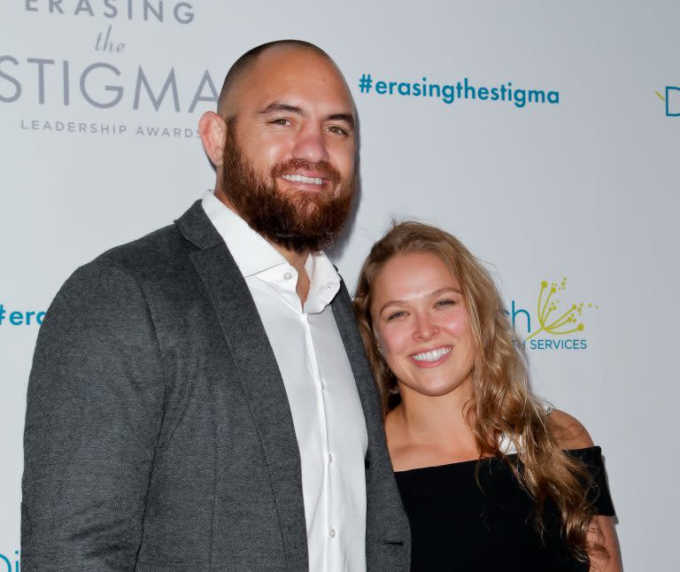 Ronda Rousey Travis Browne wedding