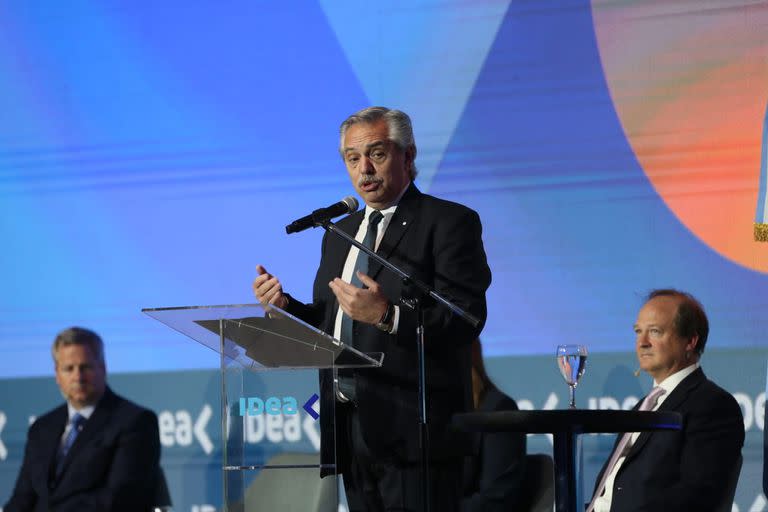 El presidente Alberto Fernández en el Coloquio de IDEA se refirió a que en su Gobierno no hubo hechos de corrupción