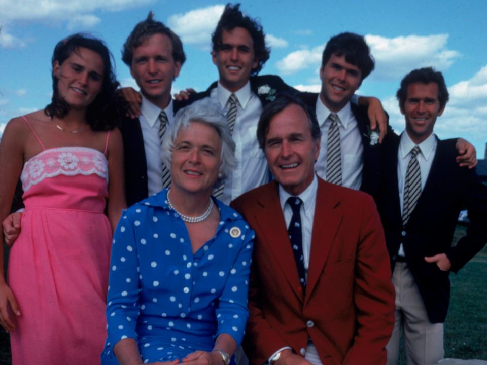 the bush family in 1980
