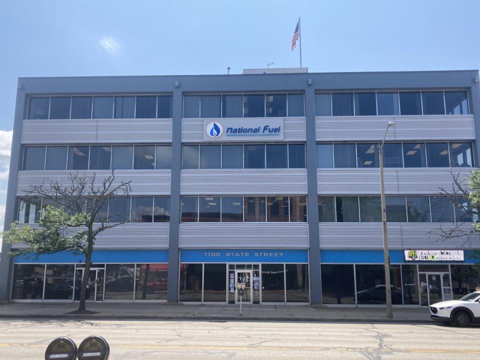 The National Fuel Gas Distribution Corp. building at 1100 State St. in Erie is shown on July 21, 2021.