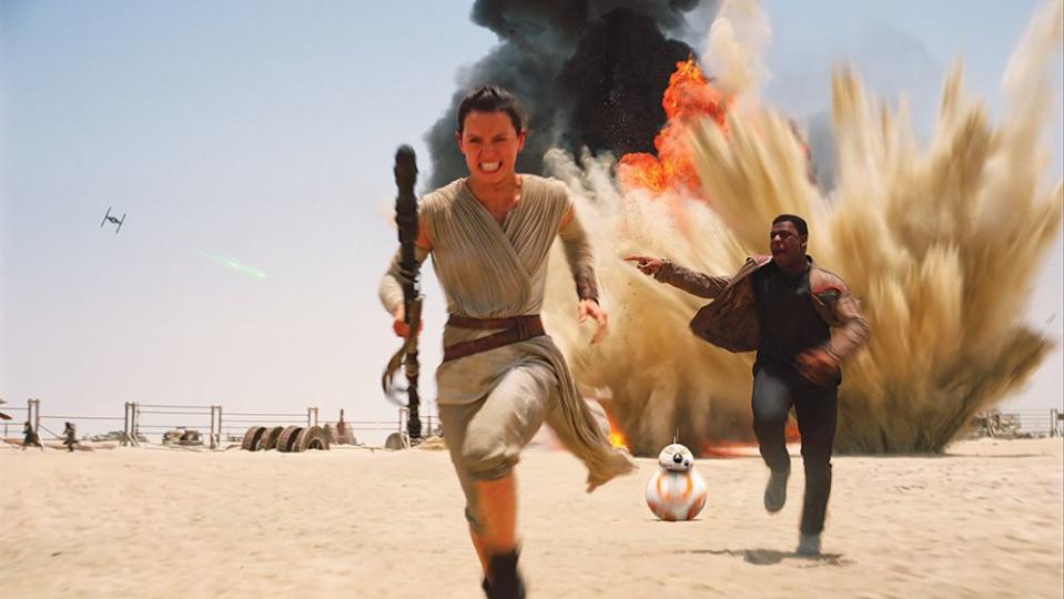 The Force Awakens is on twice over the weekend. (Lucasfilm/Disney)