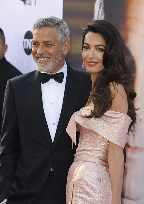 George & AmalClooney