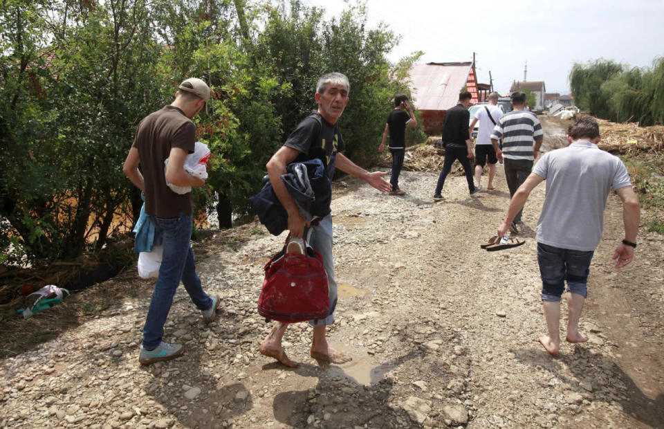 Macedonia hit by torrential rain and flooding