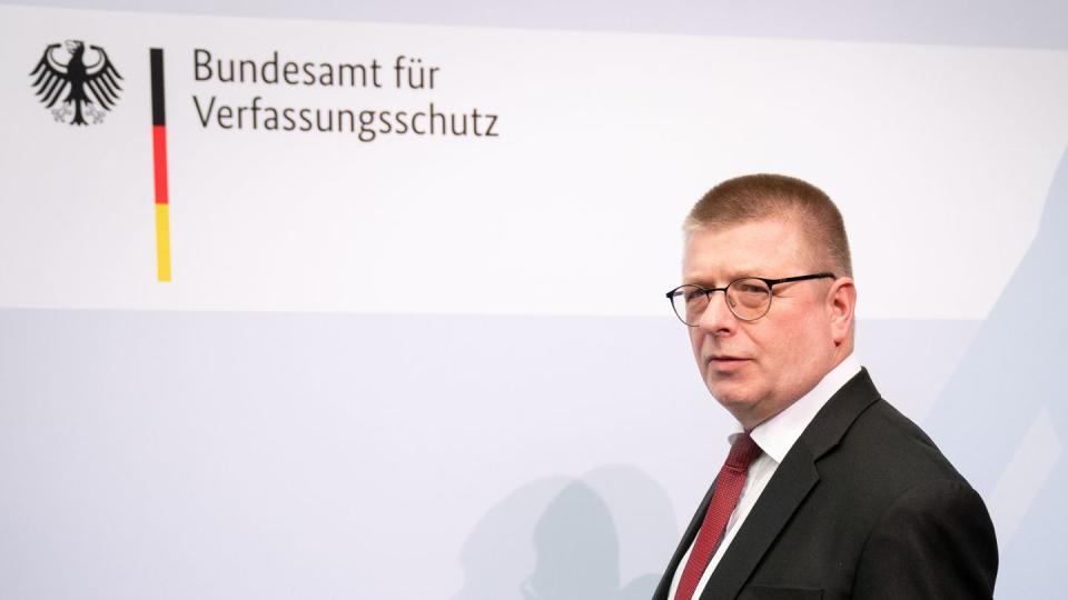 Verfassungsschutz-Chef Haldenwang. (Bild: dpa)