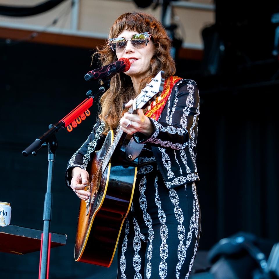 Jenny Lewis performs at Summerfest's Uline Warehouse on Thursday, July 6, 2023.