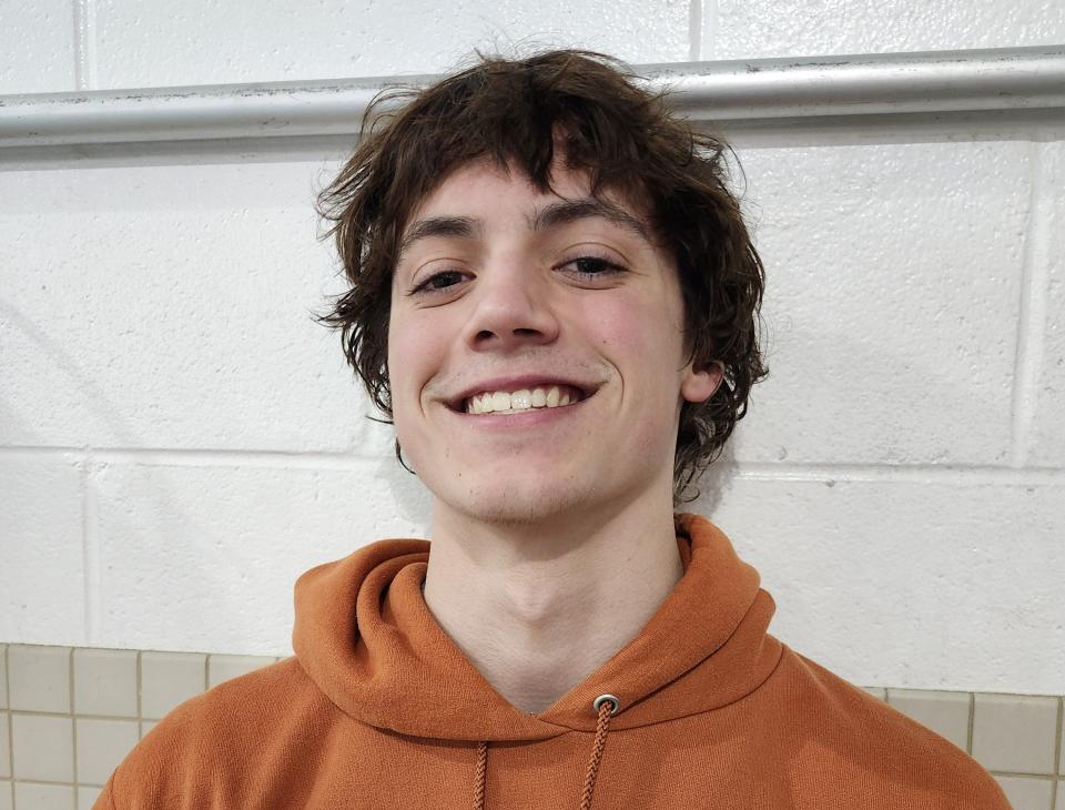 St. Charles' Austin Carpenter is expected to swim the 100 breast and 200 free in the postseason.