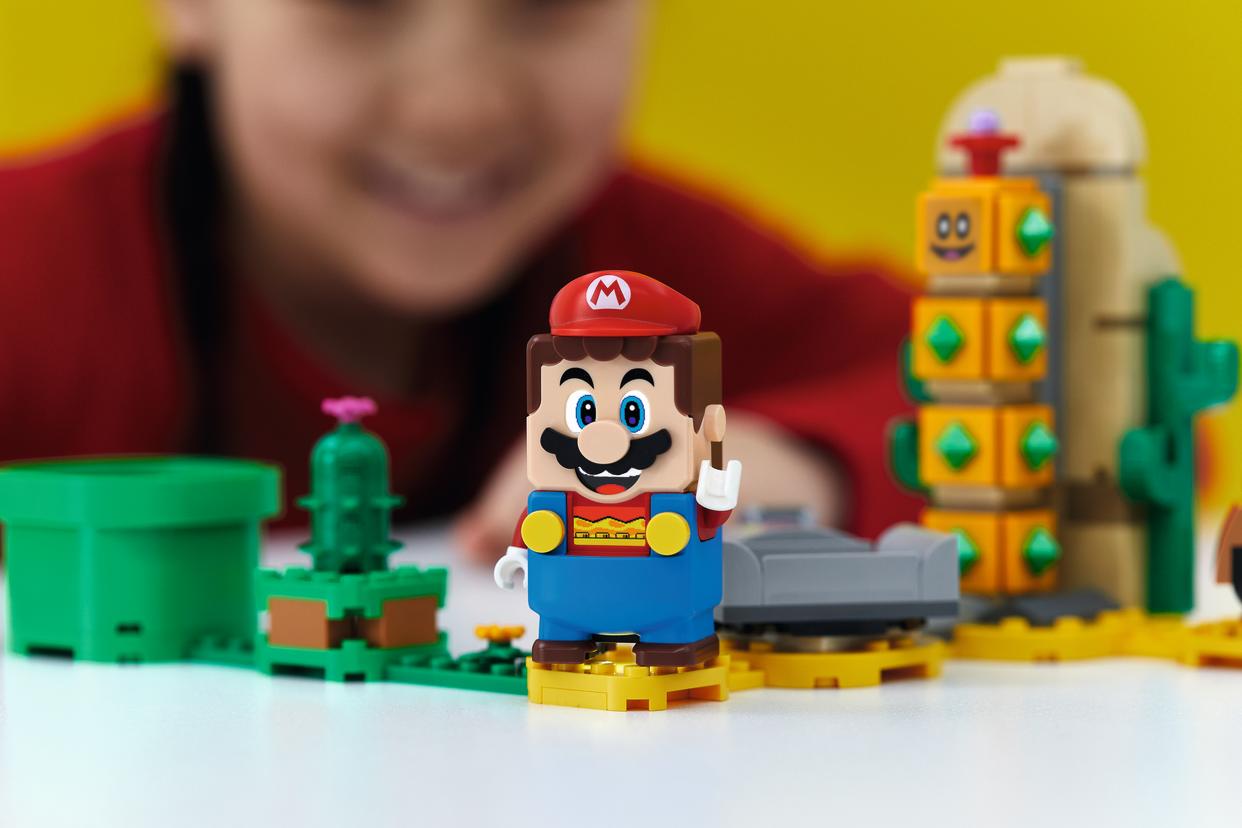 Piranha Plant Power Slide Expansion set. (PHOTO: Lego)