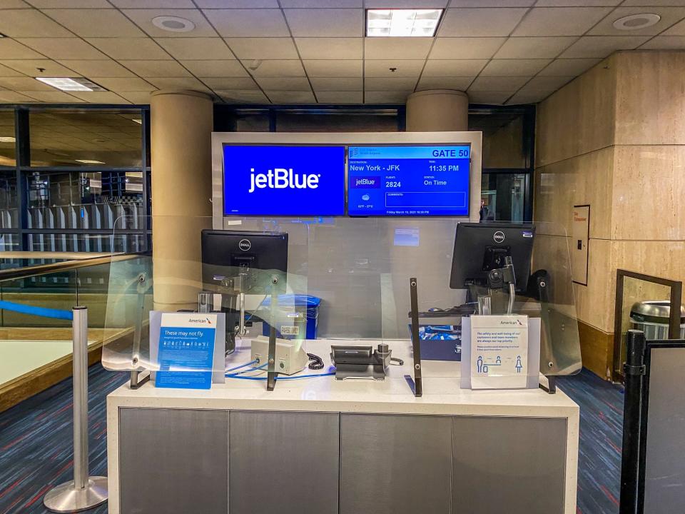 Flying on JetBlue Airways during pandemic