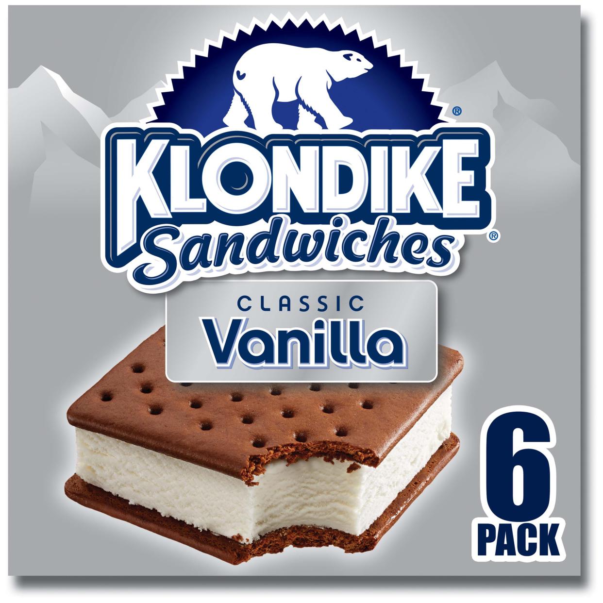 Klondike Sandwiches Classic Vanilla