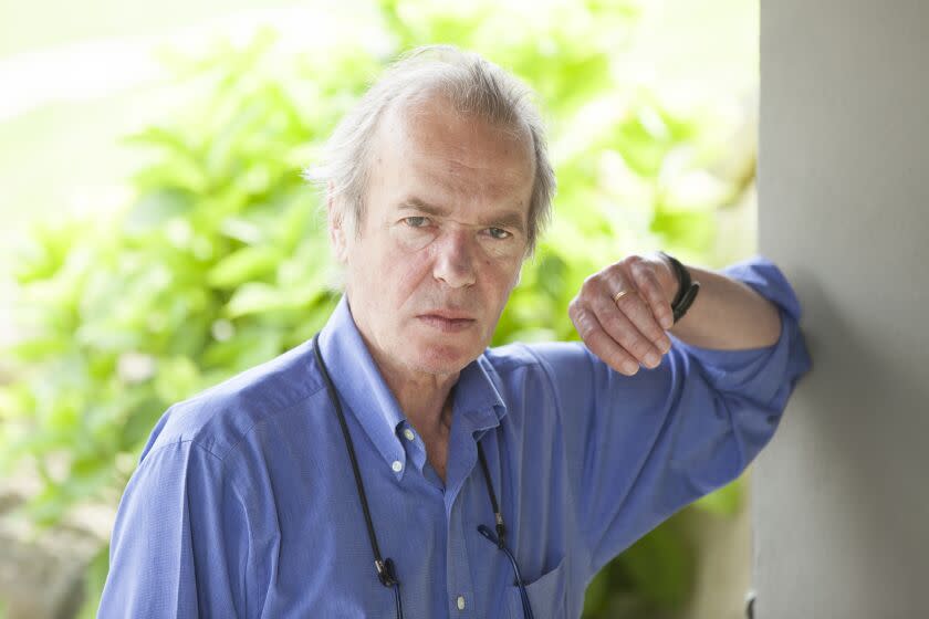 Martin Amis, English writer, Mantova, Italy, 9th November 2014. (Photo by Leonardo Cendamo/Getty Images)