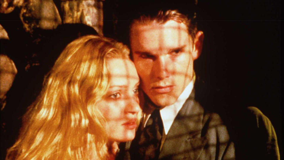 Ethan Hawke and Uma Thurman in 'Gattaca'. (Columbia Pictures/Getty)
