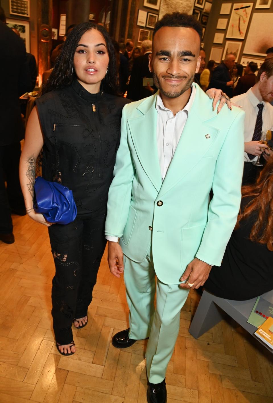 Mabel and Munya Chawawa (Dave Benett/Getty Images)