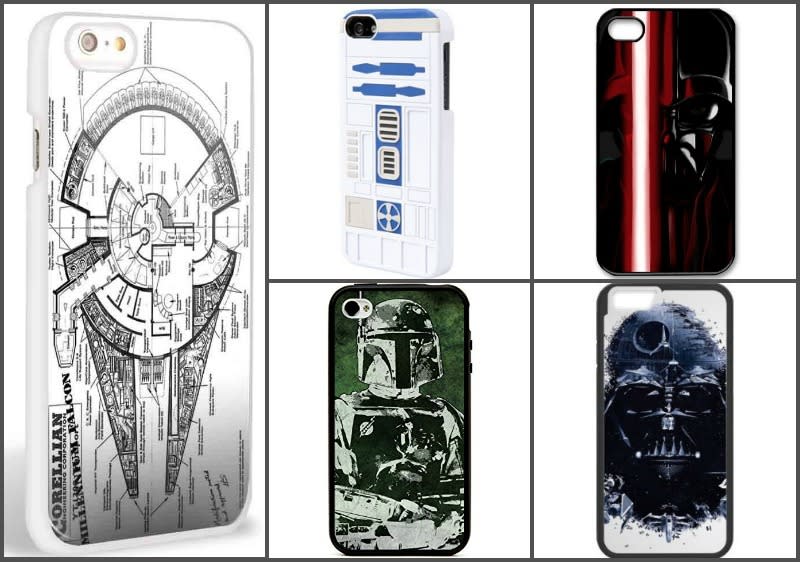 Fundas para celular, para todos los gustos, sin importar de qué lado de la fuerza estés. Fotos Amazon.