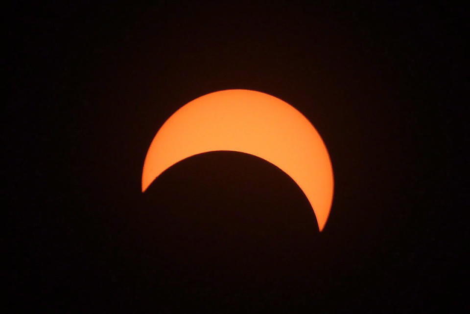 Capture of Ottawa solar eclipse in 2017