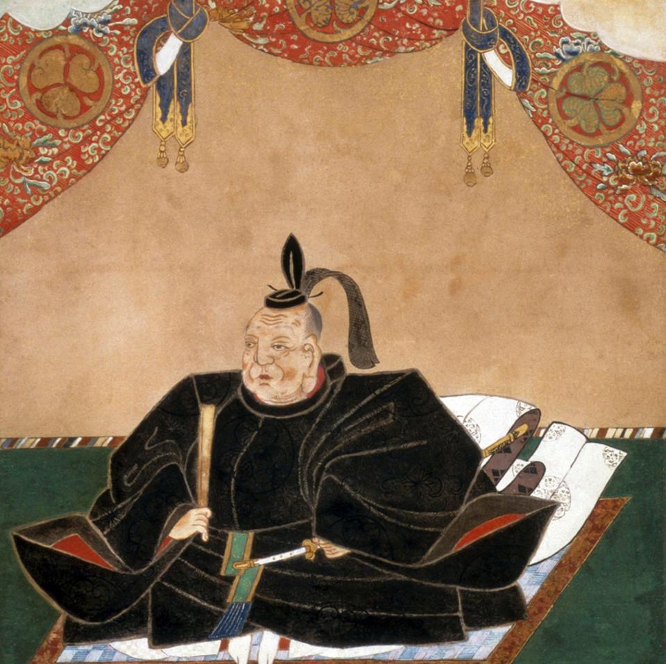 The warlord Tokugawa Ieyasu, founder and first ruler of the Tokugawa Shogunate