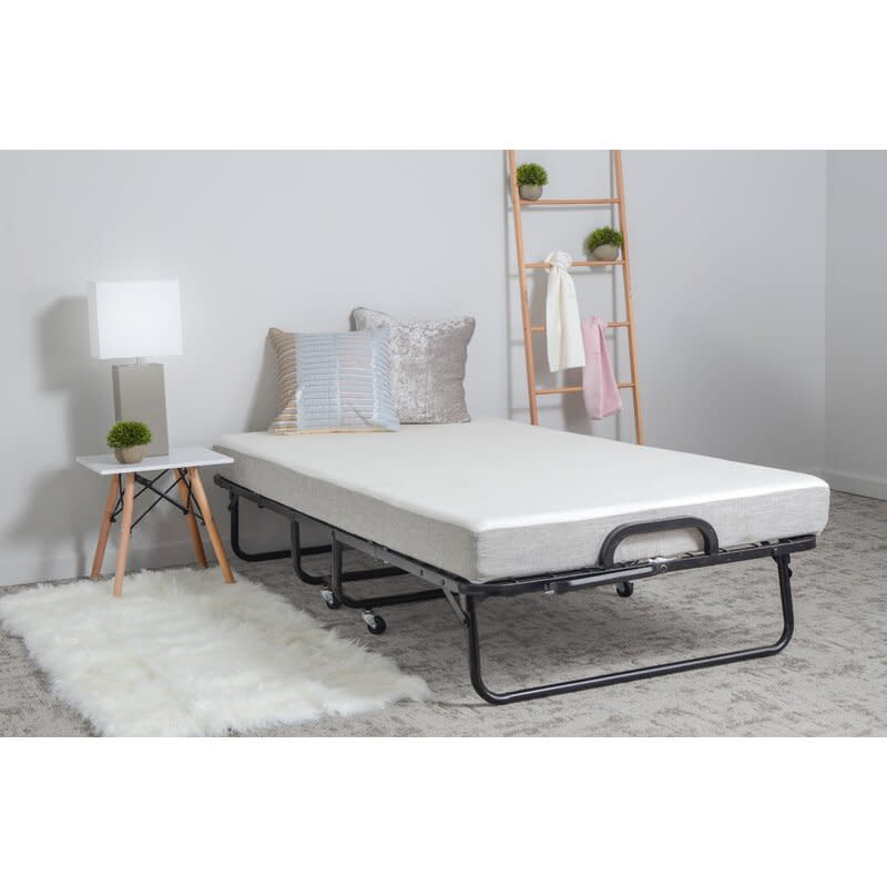 <p><a href="https://go.redirectingat.com?id=74968X1596630&url=https%3A%2F%2Fwww.wayfair.com%2F--%2Fpdp%2Fwhite-noise--folding-bed-x113167877-l776-w002056766.html&sref=https%3A%2F%2Fwww.womansday.com%2Fhome%2Fg44928705%2Fbest-rollaway-beds%2F" rel="nofollow noopener" target="_blank" data-ylk="slk:Shop Now;elm:context_link;itc:0;sec:content-canvas" class="link ">Shop Now</a></p><p>Augusta Steel Folding Bed</p><p>wayfair.com</p><p>$409.99</p><span class="copyright">Hearst Owned</span>