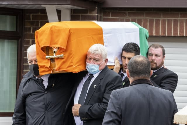 Bobby Storey funeral