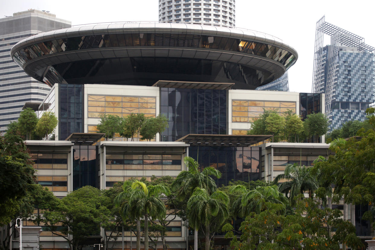 The man, who cannot be named due to a gag order, had initially been sentenced in May 2019 to 22 months’ jail and three strokes of the cane. (Yahoo News Singapore file photo)